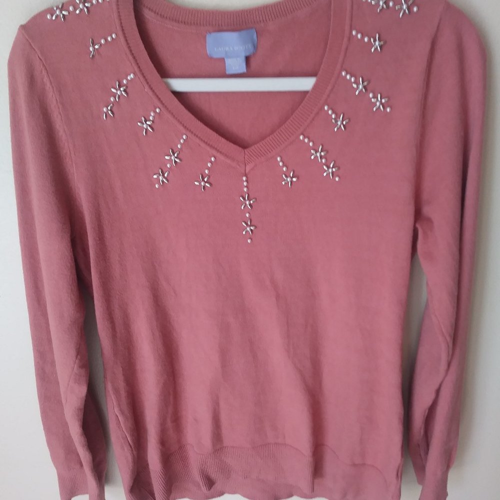 Beaded Sweater
